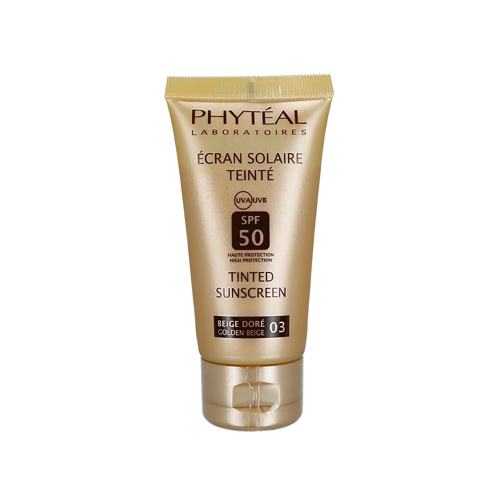 PHYTÉAL GOLDEN BEIGE TINTED SUNSCREEN SPF 50, 50 ML