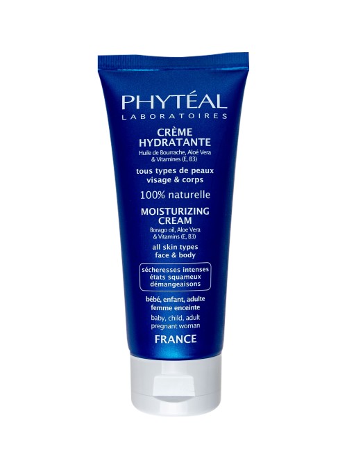 PHYTÉAL CRÈME HYDRATANTE VISAGE ET CORPS TOUT TYPE DE PEAU À L'HUILE DE BOURRACHE 100 ML