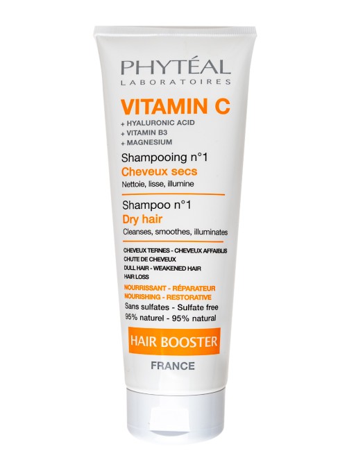 PHYTÉAL VITAMIN C BOOSTER SHAMPOO N°1 FOR DRY HAIR 250 ML