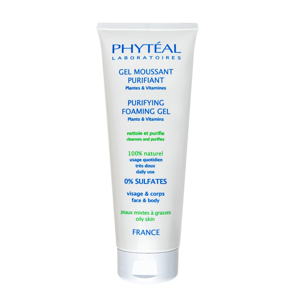 PHYTÉAL MOISTURISING FOAMING GEL FOR DRY SKIN WITH ARGAN OIL AND VITAMINS 250 ML V01
