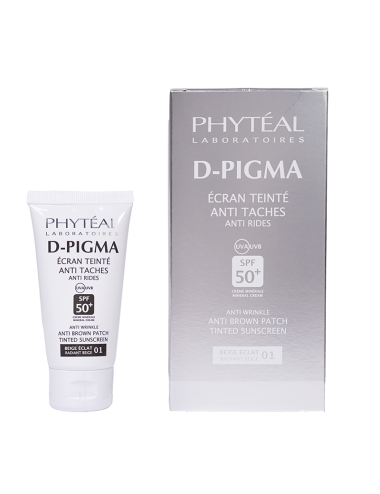 PHYTÉAL ÉCRAN TEINTÉ ÉCLAT ANTI TACHES ANTI RIDES SPF 50+